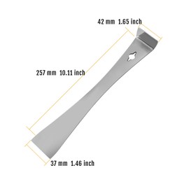 AGUTEA Pry Bar Scraper Flat Pry Bar Flat Pry Bar Flat Pry Bar Nail Puller Nail Puller Can be Used for Beehive Tools Bottle Opener and More（Pack of 1）