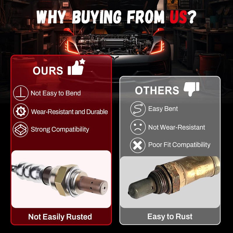 XDTIME 234-5012 Air Fuel Ratio Upstream O2 Oxygen Sensor Compatible