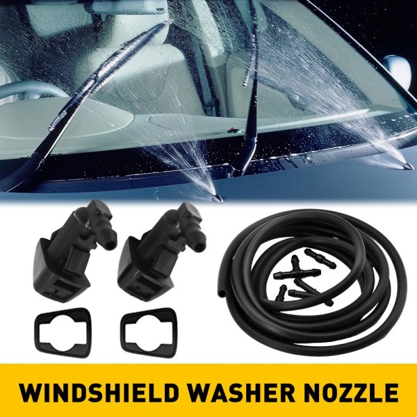 Unbranded Windshield Wiper Water Washer Spray Nozzle Jet For 2011-2016