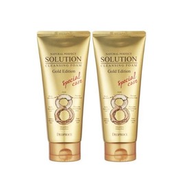UnKnown Deoproce Natural Perfect Solution Cleansing Foam 170g x 2 / 디오프러스 내추럴 퍼펙트 솔루션 클렌징 폼 170g x 2