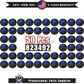 For Whirlpool 50 Pcs 823492 Blue Tip Diaphragm fit for Elbi Water Valve, Wascomat, Huebsch