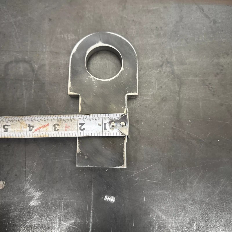 Unbranded Trailer Ramp Hinge Weld On 3/8 Plate 1 1/2