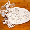 Set of 4 Baby Dinosaur cookie cutters (Designs: Tyrannosaurus Rex,