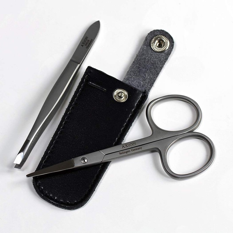 Germany, Solingen Axion akusionguru-mingu Item Set New 鼻毛 Scissors +