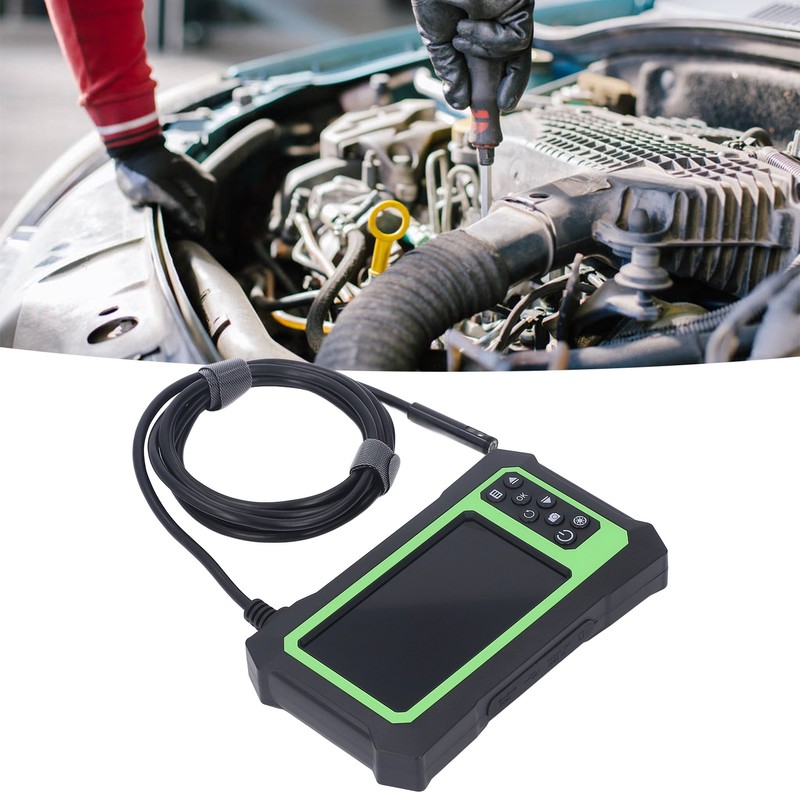 Dual Lens Industrial Endoscope ABS 1080P Digital Inspection Camera Waterproof