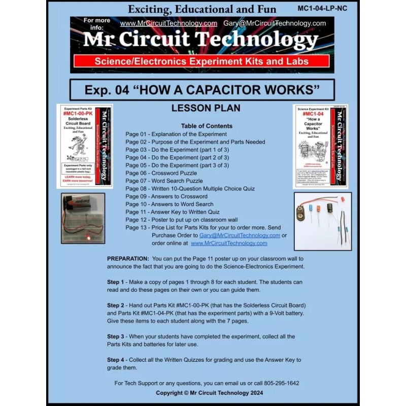 Mr Circuit Technology 5th Grade- Lesson Plan #Exp04 "HOW A