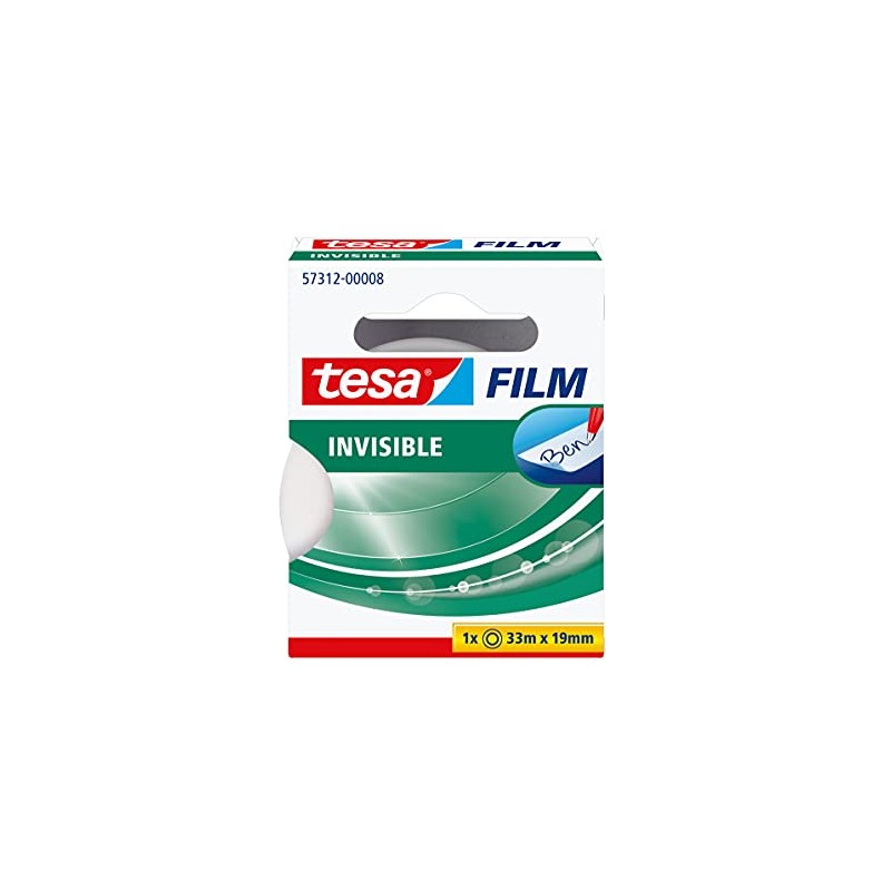 Tesa Film Invisible Tape 33 m x 19 mm (33