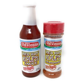 Old Vienna | Red Hot Riplet Sauce and Seasoning Combo