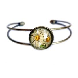 Daisy Cottagecore Cuff Bracelet