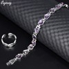 Cigmag Lymphatic Drainage Magnetic Bracelet for Women Titanium Steel Adjustable