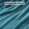 NEWCOSPLAY Super Soft Twin Blanket Dark Blue Premium Silky Flannel