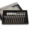 Square Gold Teaspoon/Teafork 10-Piece Set / 스퀘어 골드 티스푼티포크 10P