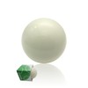 DONZWIYES Pallino Ball Replacement, for Bocce Ball Game and Boule Game,2.24 in/57 mm White Bocce Pallino Ball Replacement
