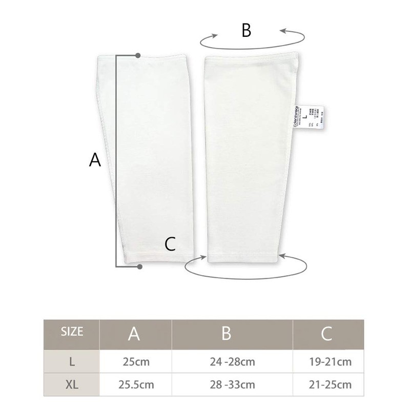 Edenswear Zinc-Infused Elbow Sleeve for Adults with Eczema (XL)