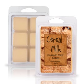 The Candle Daddy Cereal Milk - Cinnamon Toast Version Scented Wax Melt - 1 Pack - 2 Ounces - 6 Cubes