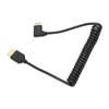 HD Multimedia Interface Cable 8K 48Gbps Right Elbow Mini HD