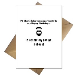 Funny Conor McGregor Birthday Card - I'd like to wish a Happy Birthday...