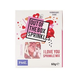 PME Out the Box Sprinkle Mix, I love you