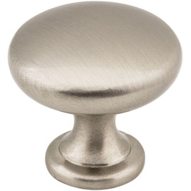 Jeffrey Alexander 1-3/16" Diameter Knob Satin Nickel