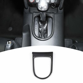 PDKLIN for Mustang Gear Shift Panel Frame Cover Interior Trim Sticker Accessories for Ford Mustang 2015 2016 2017 2018 2019 2020 2021 2022 2023