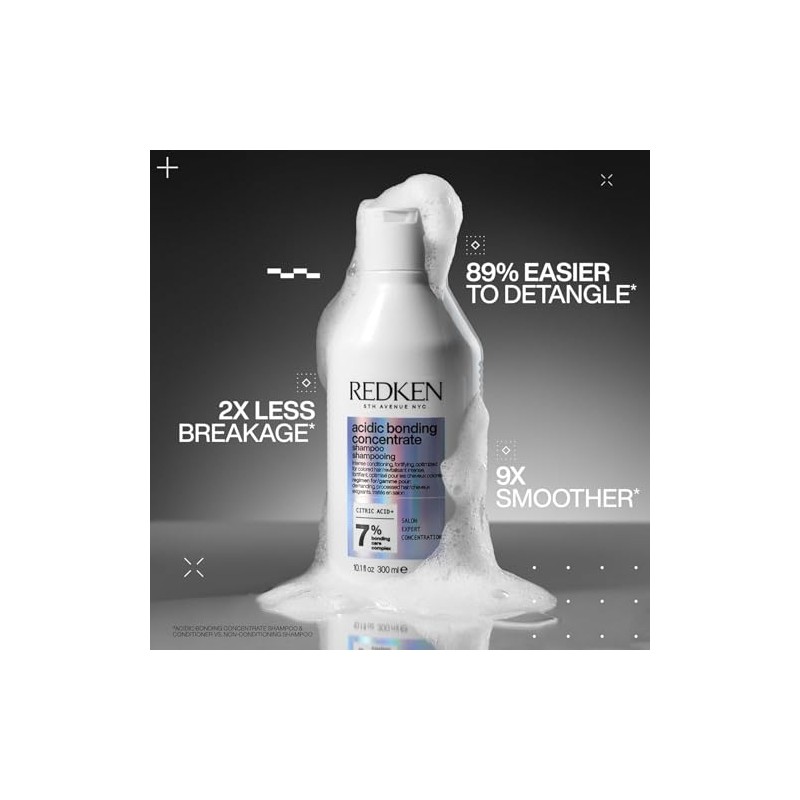 Redken Acidic Bonding Concentrate Shampoo, 1 L (Pack of 1)