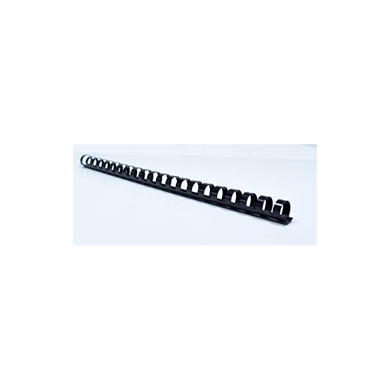 Bind2Go Black Binding Comb A4 21 Ring Box 25x (6mm)
