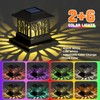 Viewsun 8 Pack Solar Post Cap Lights, Outdoor Fence Solar