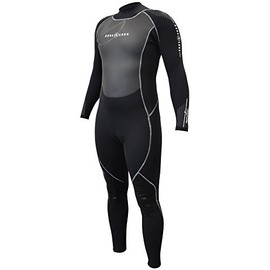 Aqualung Hydroflex 1MM Wetsuit Mens- Black/Silver- Small
