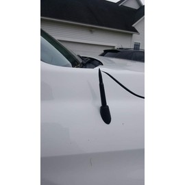 TrunkNets Inc Bullet Style Antenna Mast for Toyota Tundra 2007 08 09 10 11 12 13 14 15 16 17 2018 2019 2020 New