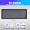 Demiwise 4Pack Magnetic Floor Vent Covers,5.5x12 inch Magnetic Mesh Vent