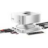 Macally Mac mini M4 Dock and Stand Hub with (3)