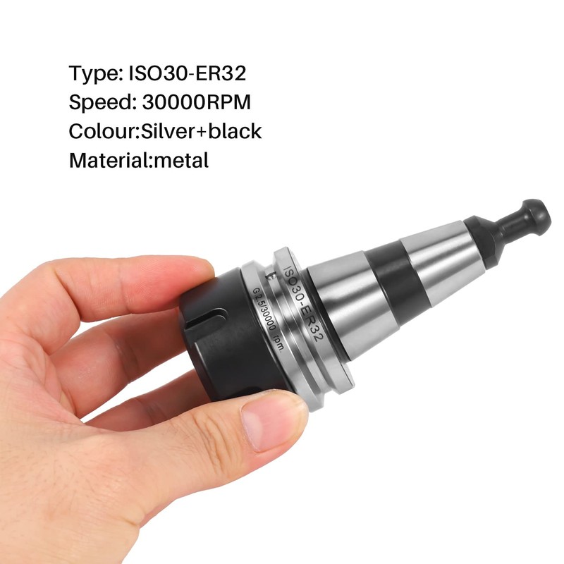 Giyofom Compensation chuck ISO30 ER32 50L compensation clamping pliers rotary