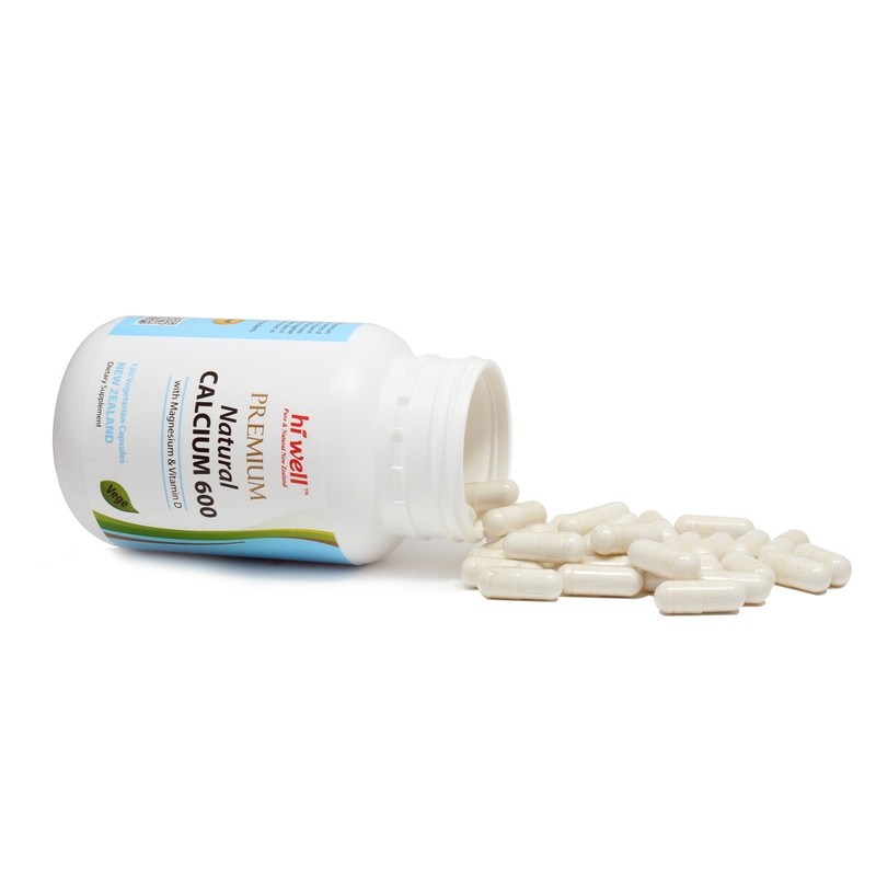 하이웰 네츄럴 칼슘 600 120캡슐 2개 Hiwell Natural Calcium 600