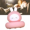 Rabbit Night Light Soft Light Rechargeable Cute Tap Control Nursery