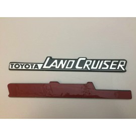 Aftermarket 81-90 Toyota Land Cruiser F60, Fj62, Bj60, Fj70 Front/Rear Side Emblem Pair
