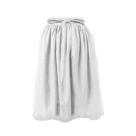 Cityelf Vintage Apron Maid Costume Victorian Cotton Apron Frilly Apron for Cooking Baking Cosplay …, White (Linen), one size fit all