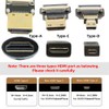 xiwai CYFPV HDMI Type A Male Connector Left & Right
