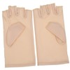 Baluue 1pair Anti-uv Fingerless Manicure Gloves for Professional Nail Care