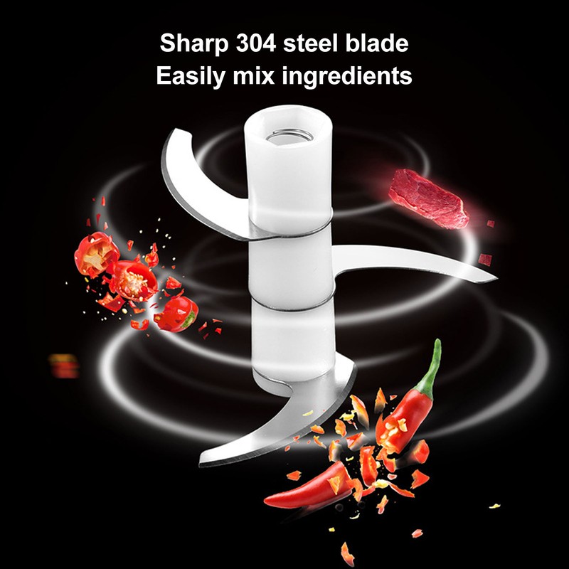 Cordless Portable Electric Garlic Chopper Electric Hand Mixer Multifunctional Meat