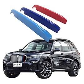 Lanyun for 2019-2021 X7 G07 Grill Accessories m Color Grill Insert Trims Grill Stripes fit 2019 G07 Grill with 7 Vertical Beam