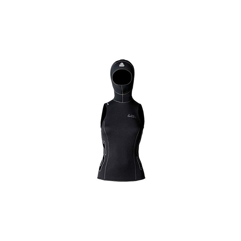 Waterproof Womens U1 2mm Hooded Undervest, X-Large