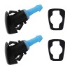 automotivepartsmatter 58149 2 PCS Windshield Washer Nozzle & Gaskets fits