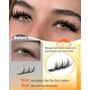 Spiky Manga Lash Clusters 180pcs D Curly Cluster Eyelash Extensions
