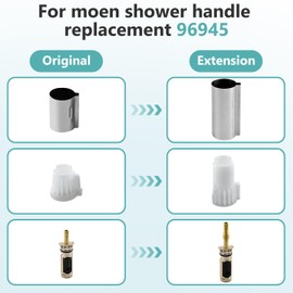 96945 Handle Extension Kit Replacement for Moen Posi-Temp Single Handle Tub and Shower Faucet