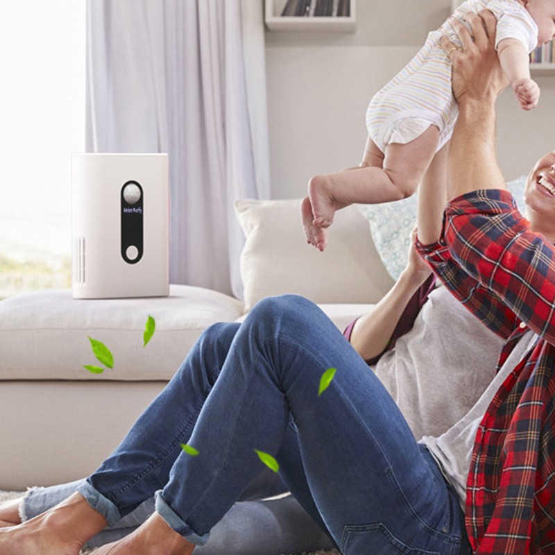 Ozone Deodorizing Cleaner Portable Intelligent Induction Air Purifier 100‑240V