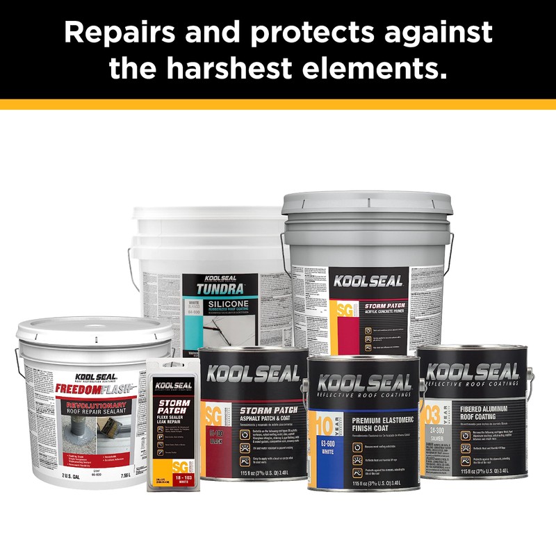 KOOL SEAL® KS0083600-16 Storm Patch® Premium Wet/Dry Patching Cement, Black