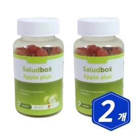 Salud Box Apple Plus Asabi Gummy 138g x 2 Comprehensive Multi Vitamin / 살루드박스 애플플러스 애사비 구미 138g x 2개 종합 멀티 비타민