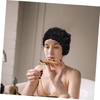 TOVINANNA Large Adjustable Shower Cap for Women Hair Bonnet with