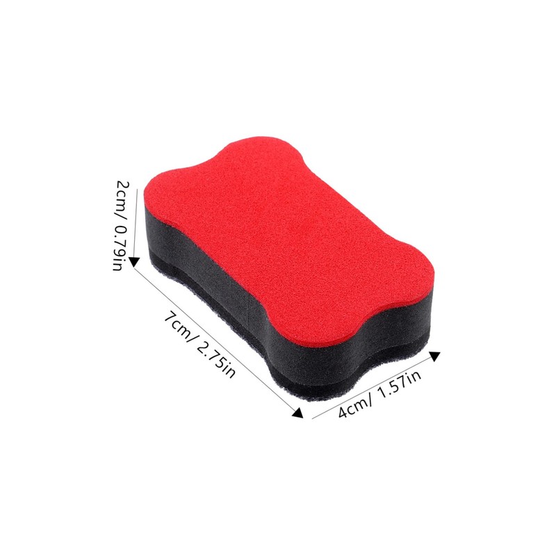 Operitacx Pack of 24 Erasers Dry Rub Whiteboard Eraser Whiteboard
