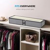 Verahaus Underbed Storage - Pack of 2 Foldable Storage Box